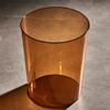Light Luxury Transparent Trash Can Large Capacity Dustbin Garbage Bucket for Bathroom Kitchen Office Waste Paper