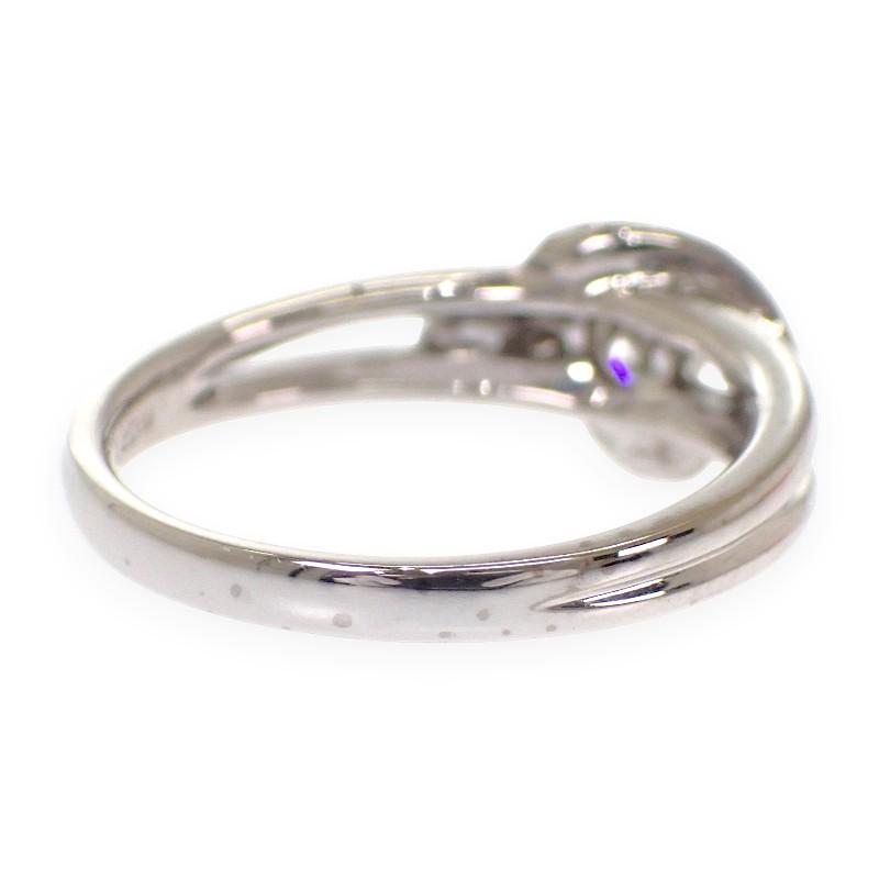 no brand  #16(JP Size) ring K18 white gold Women