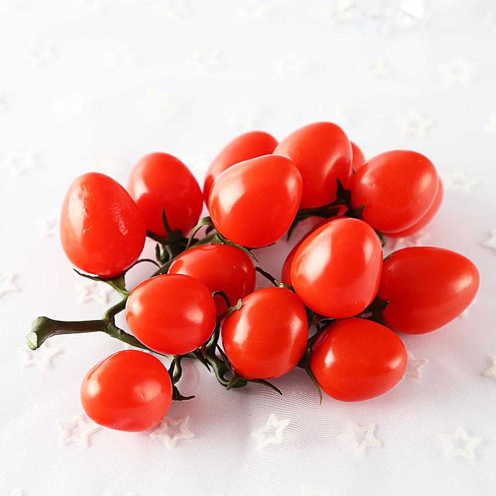 9-Pack Lifelike Fake Foam Tomatoes – Artificial Vegetable Decor For Kitchen, Photography, Party Displays (2.76 Inch)