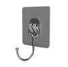 Strong Adhesive No-Drill Wall Hook for Kitchen & Bathroom - No Marks, High Load Capacity