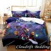 Game Dungeon Defenders Bedding Set Cartoon Anime Adult Kid Bedroom Duvet Cover Sets 3D Print Anime Home Textile