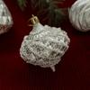 Light Gold Christmas Balls Pendants Plastic Shatterproof Xmas Tree Hanging Pendants Pinecone Merry Christmas Decor Hotel Mall