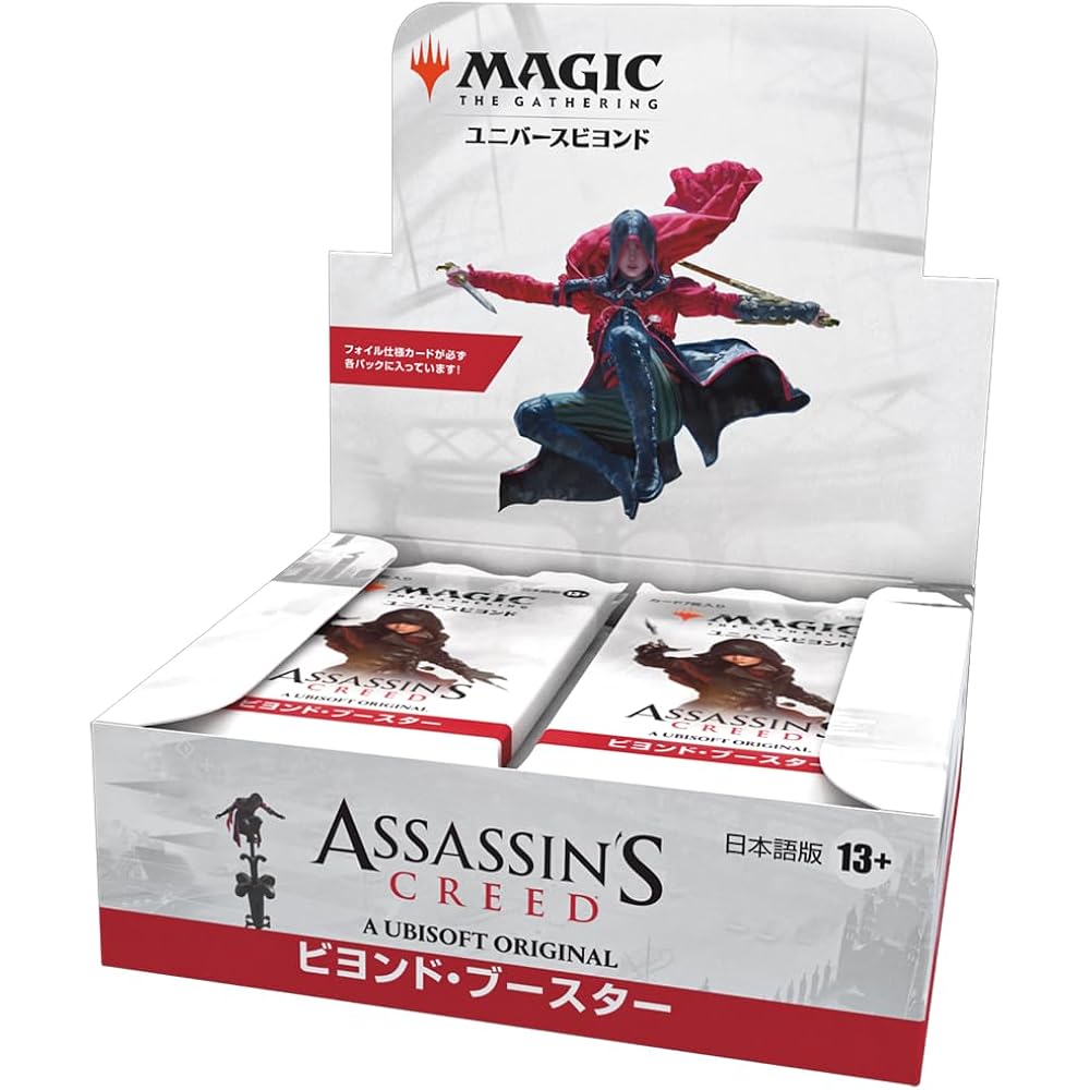 Magic: The Gathering “Assassin's Creed” Beyond Booster Japanese Edition 24 Pack MTG Treca Wizards...
