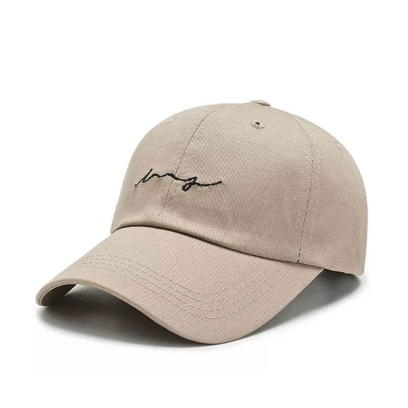 

Unisex Embroidered Baseball Cap, Duckbill Hat, Korean Style, Casual, Fashionable, Outdoor, Versatile, Simple 56 58 хакі