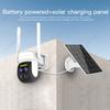 WiFi/4G Solar-powered Surveillance Camera, High-definition Dual-lens Night Vision Recorder