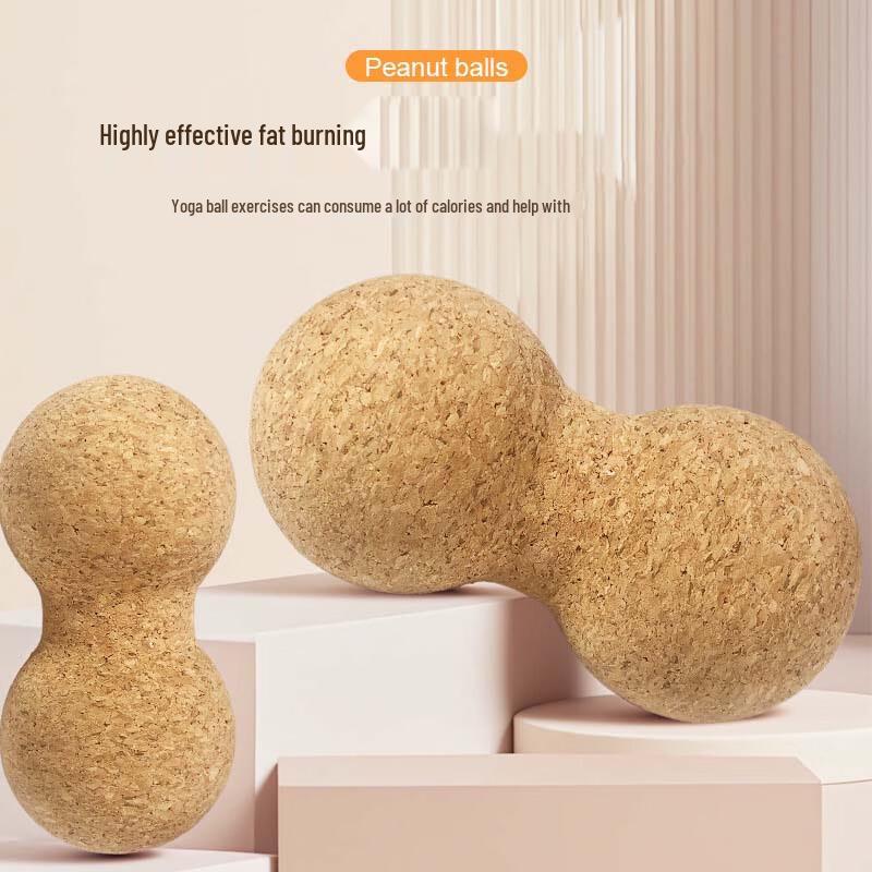 WEZHO Cork Peanut Massage Ball Set (6cm)