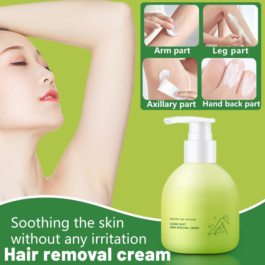 Hair Removal Cream For Men And Women's Underarms, Deep Cleansing, Silky Smoothness, And No Stubble