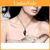 Fashionable Couples Jewelry Crystal Necklaces Unisex Classic Waterdrop Pendant