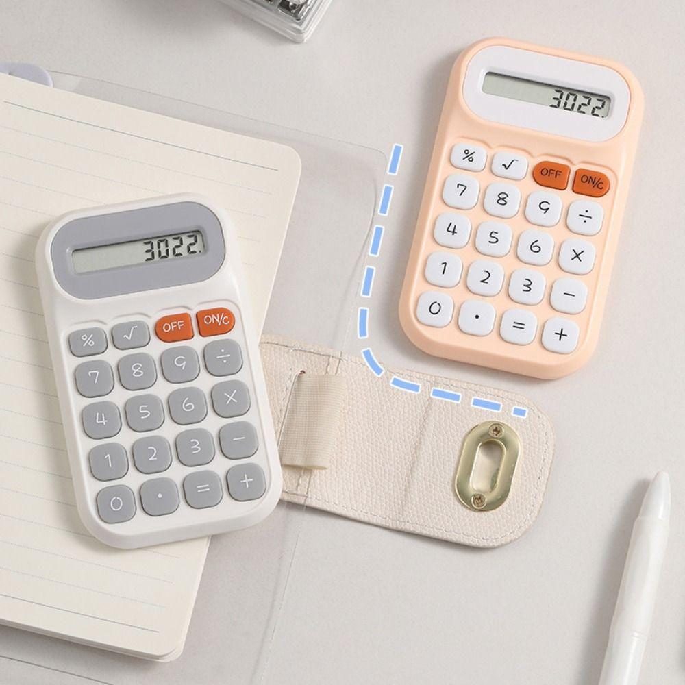 Large Screen Cute Calculator Mechanical Keyboard Mini Pocket Calculator Back To School
