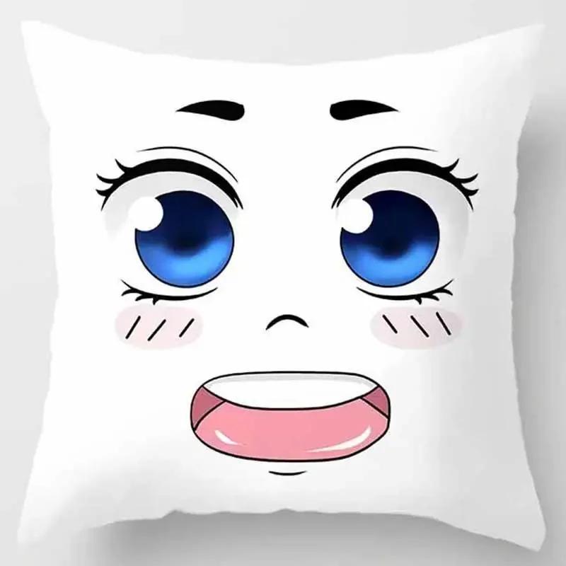 Anpassbare Heim-Überwurf-Kissenbezüge für Kinder Jungen Mädchen Zimmer Bett Sofa Niedlich