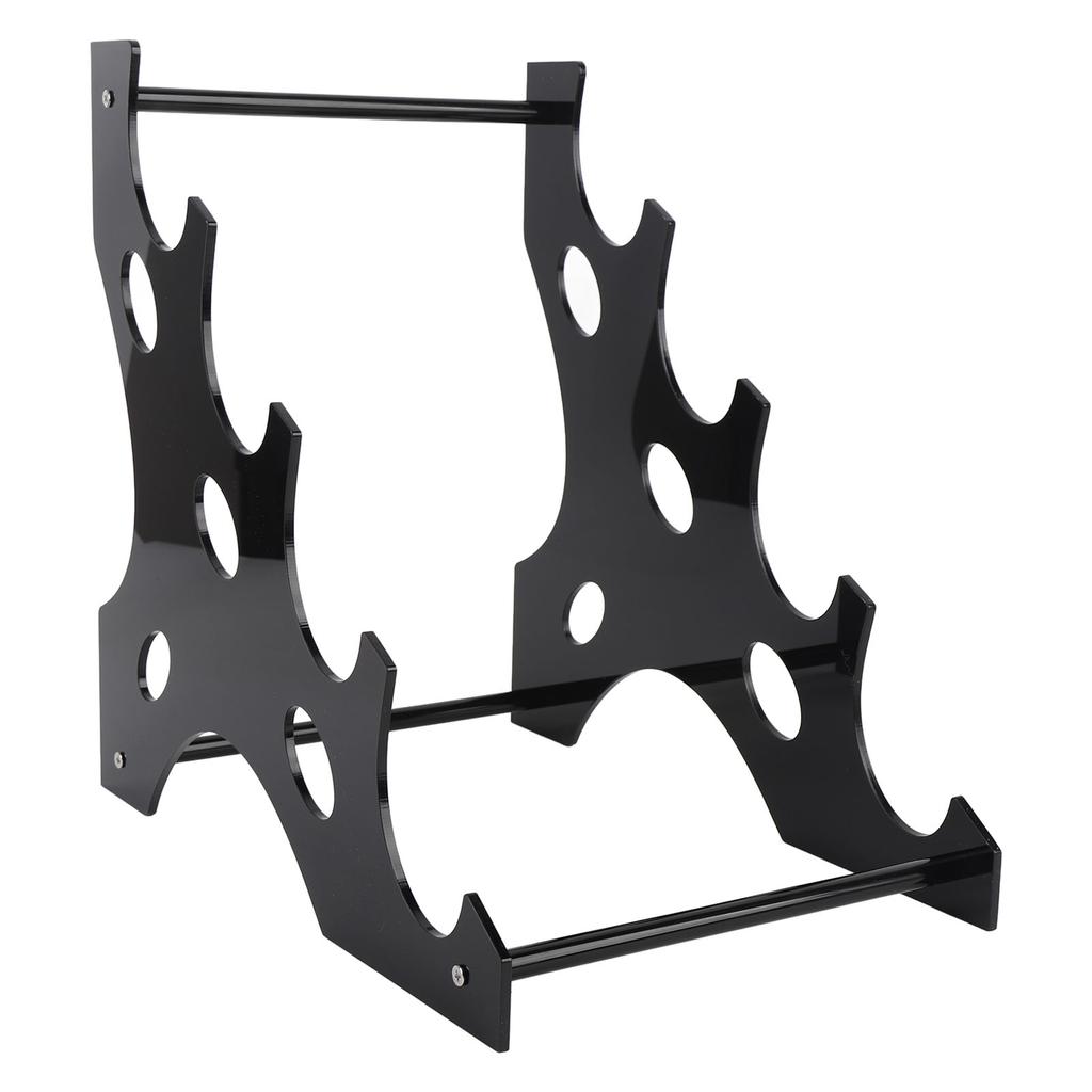 Acrylic Sword Display Stand 4 Tier Versatile Desktop Sword Display Holder for Home