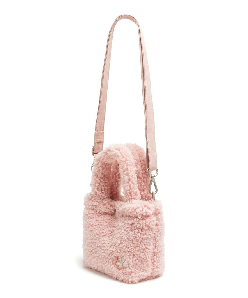 Mark Gonzales Women'S Club Boucle Mini Crossbody Bag - Pink