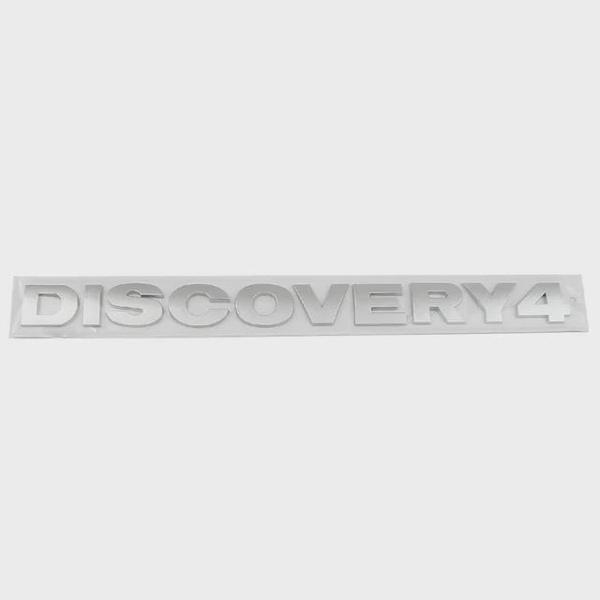 Car ABS Trunk Letters Logo Badge Emblem Decals Sticker For Land Rover Discovery 4 2010 2011 2012 2013 2014 2015 2016 Accessories