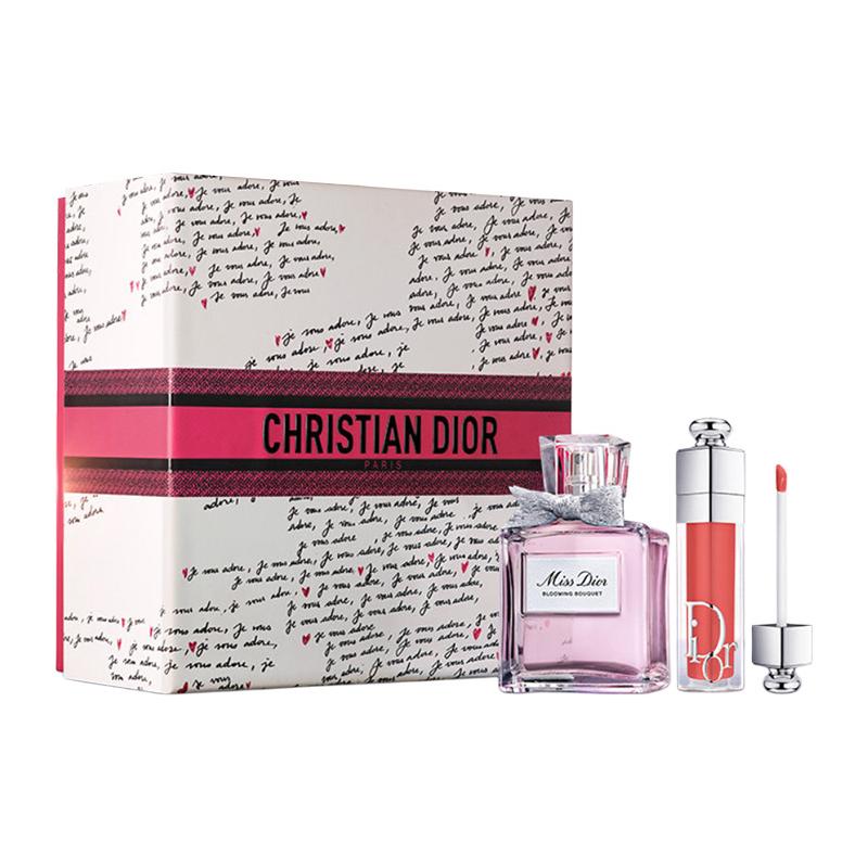 DIOR Perfume Huayang Sweetheart 30ml + Lip Gloss #18 Oolong Milk Tea белый