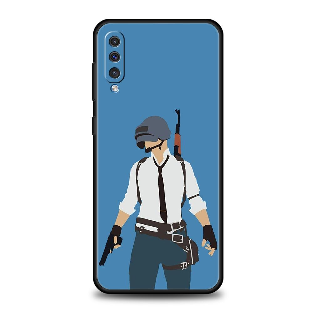 

Cool Cartoon Gun Phone Case For Samsung A54 A52 A24 A14 A50 A70 A10 A30 A40 A20S A20E A06 A12 A22 A34 A42 A32 5G A04s A16 Cover Samsung A12