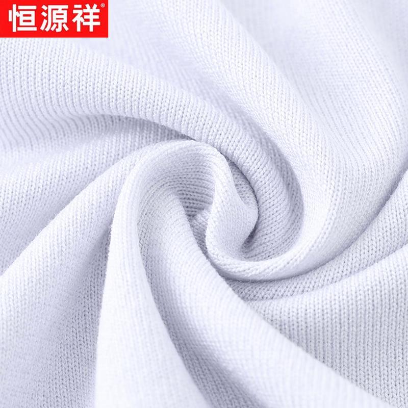 Hangyuanxiang Women's Solid Color V-Neck Short Sleeve T-Shirt