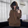Mens Autumn Updated Comfortable Fit Couple Thickened Leisure Hooded Jacket