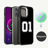 Number Football Phone Case Magnetic Case For iPhone 17 16 15 14 13 12 11 For Magsafe Wireless Charge Cover