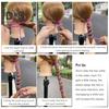 Sports Hair Tie No Damage Long Curly Thin Hair Elastic Ponytail Holder Braided Hair Tie Scrunchies Band Wrap Rope Women Hair Accessories