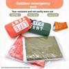 Person Notunterkunft Bivy Survival Zelt Kit Tasche Wasserdicht Outdoor Sos Thermisch Mylar Röhrenzelt Schlafsack Decke Wiederverwendbar