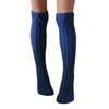 Women's Thigh High Socks Winter Warm Over the Knee Socks Cable Knitted Boot Socks Fashion Extras Long Leg Warmers Gifts