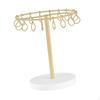 Claw Clip Holder Hair Organizer Bathroom Room Decor Bedroom Metal Beside Table for Women