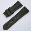 Soft Black Blue Orange Nature Rubber Silicone 26mm Watch Band for Panerai Strap Black Blue Red Orange With Tang Pin Buckle