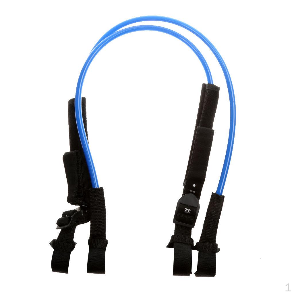 

2pcs Adjustable Windsurfing Harness Line Wind Surfing Accessory - 22-28 / 28-34 inch blue,
