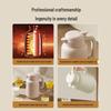 COOKER KING 1L Insulated Glass Kettle