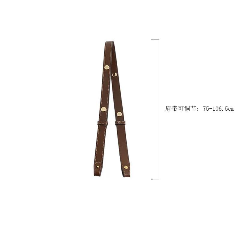 Luxury Care Artisan Workshop Cow Leather Saddle Bag , Crossbody Bag , Shoulder Strap Bag , Strap Women's Multicolor (Unisex) Bag Straps QDW0075