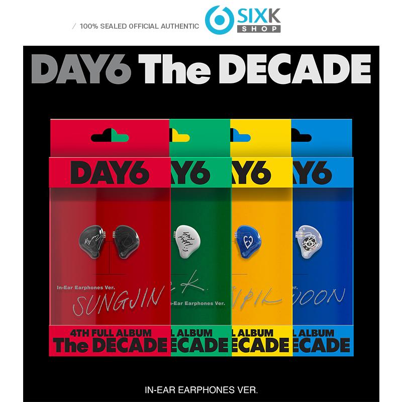 [Pre-order] DAY6 - 4th Full Album [The Decade] Earphones Ver. (Choose Members)