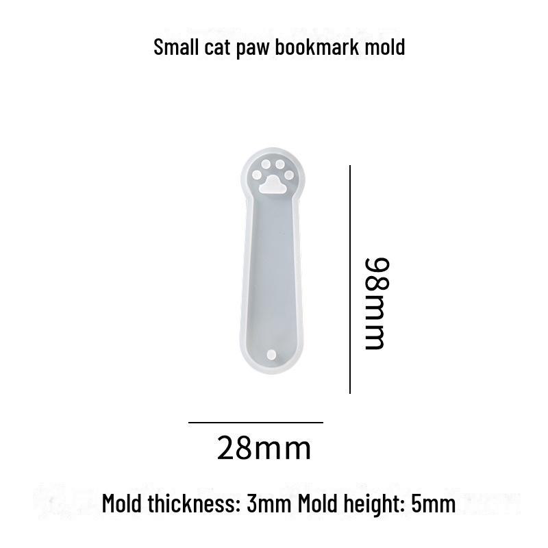 DIY Pazur kota silikonowa forma do robienia kolczyków i breloków