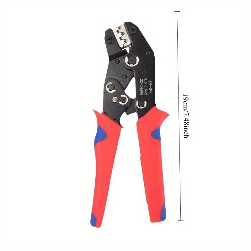 

1Pc Upgrade Your Connections with Professional Ratcheting Crimper for Dupont Molex JST TE Terminals EPC PCIE SATA Pins