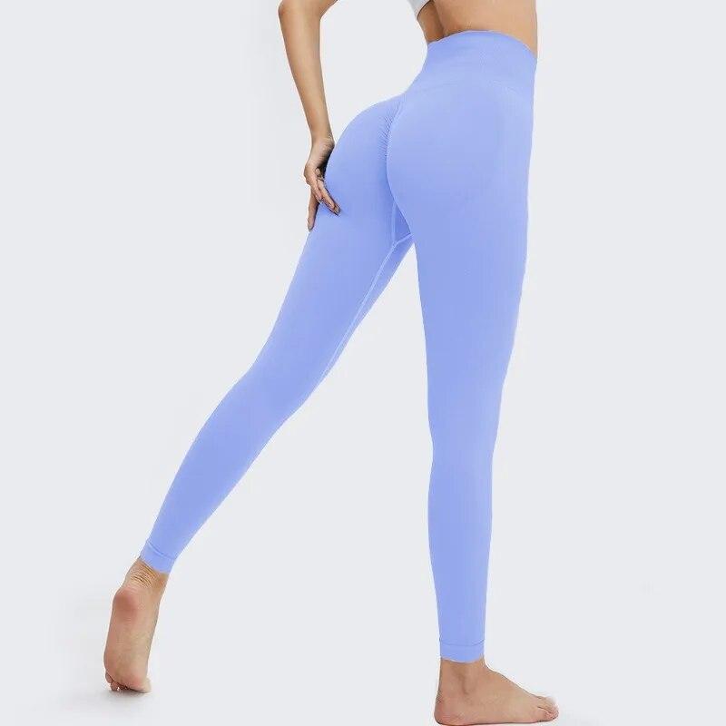 Nahtlose Hohe Taille Legging Yoga Hosen Fitness Sport Gym Push Up Hosen Frauen Hohe Stretch Laufen Casual Leggings Joggen 30675