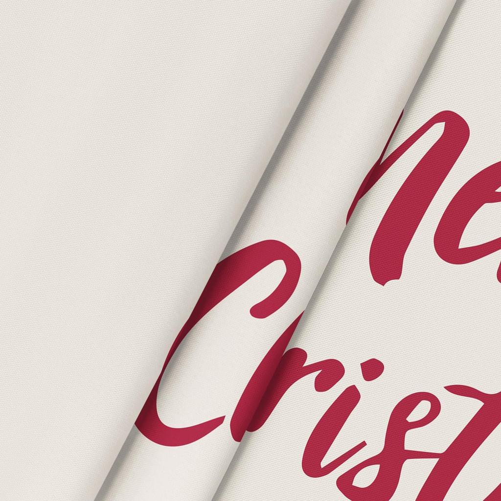 Christmas Poinsettia Gingerbread Tree Waterproof Tablecloth Table Decor Winter Kitchen Dining Tablecloth Christmas Decorations