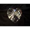 Heart-shaped Crystal Object Transparent Large Drop