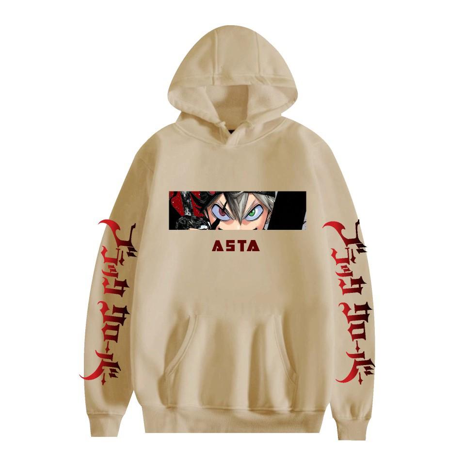Unisex Black Clover Anime Hoodie Sweatshirt Graphic Printed Streetwear Hoodies for Couples Men Women