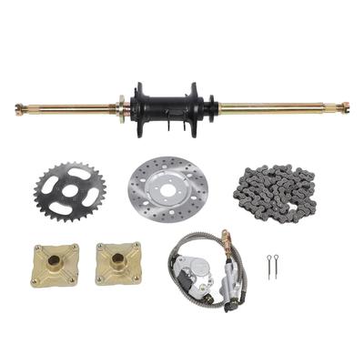 812mm Rear Live Axle Kit Metal High Strength Stable Performance for ATV Quads Go Kart Drift Trike