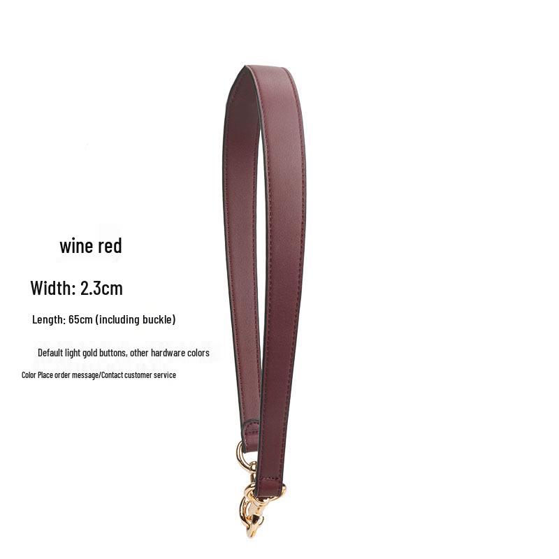 Black PU Handbag Replacement Strap: Women's Underarm Bag, Short Single Shoulder Handle, Trendy Plain Design