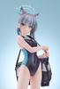 GOOD SMILE COMPANY Blue Archive Shiroko Sand Wolf scale plastic painted finished figure [Swimsuit] 1/7
