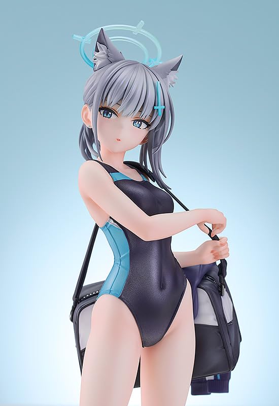 GOOD SMILE COMPANY Blue Archive Shiroko Sand Wolf scale plastic painted finished figure [Swimsuit] 1/7