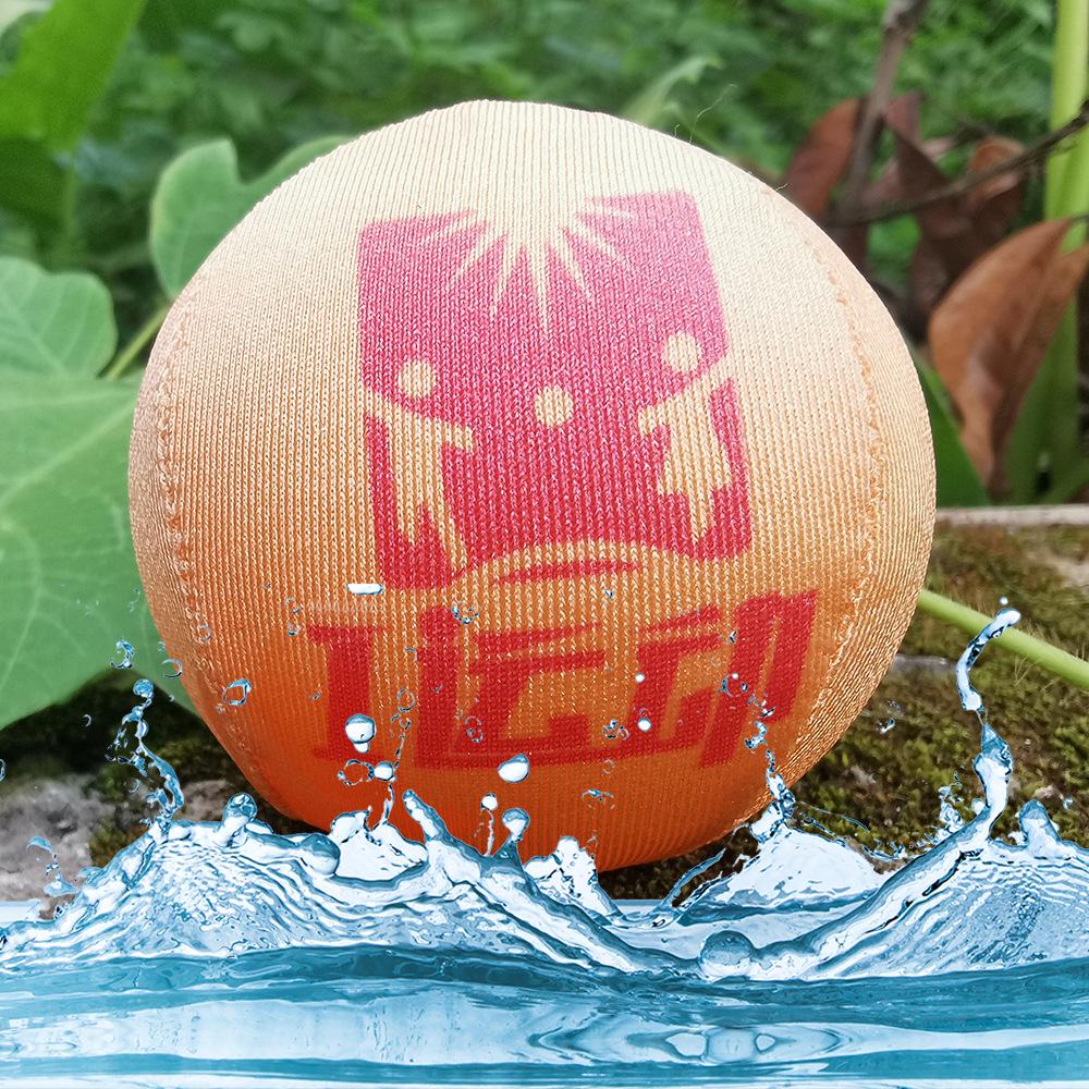 

TPR Soft Rubber Cloth-Wrapped Beach Toy Ball 50mm