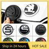 Car Sticker 2026 Hot 80/90/100mm Car Front Hood Logo Replacement Sticker Trunk Badge For Skoda S Logo Octavia Mk3 Fabia 2 Superb