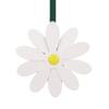 Handmade Daisy Sunflower Charm Keychains PU Leather Pendant Keyring Unique Bag Pendant Keychain Handbag Accessories