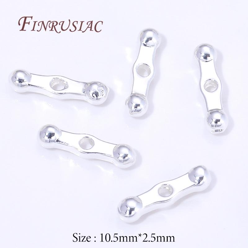 

10/20Pcs 18K Gold Plated Decorative Beads,Spacers For Bead,Metal Separator Beads,Jewelry Making Supplies,Bracelets Accessories 10 pieces