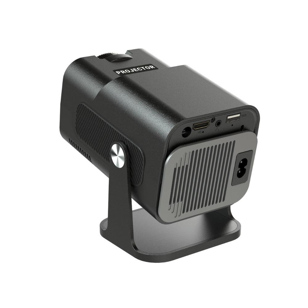 Mini Android High-Brightness Smart Portable Projector with Gimbal Home/Bedroom Use