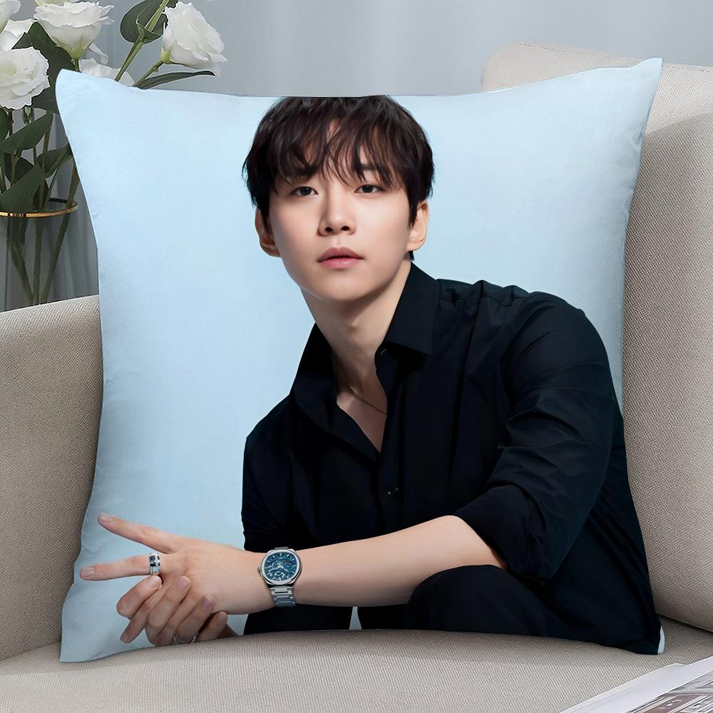 Kpop Lee J-Junho Pillow Case 3D Print Polyester Fiber 40*40 cm Home Sofa Throw Pillow Cover Decoration Festival Gift