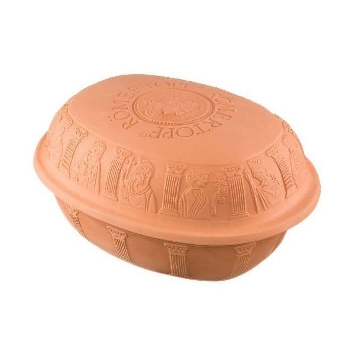 Cocotte - ROMERTOPF - N°117 Maxi - 8 Personnes - Terre Cuite - Cuisson Diététique