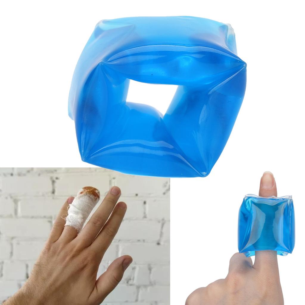 1.6in Length Toe Finger Cold Gel Ice Pack Cold Compression Lightweight Finger Ice Pack for Women Men
