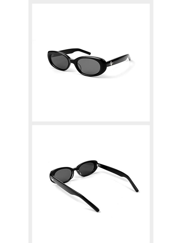 BANDEON.S Unisex Sonnenbrille mit ovalem Rahmen - Hochwertiger UV-Schutz, Promi-Stil